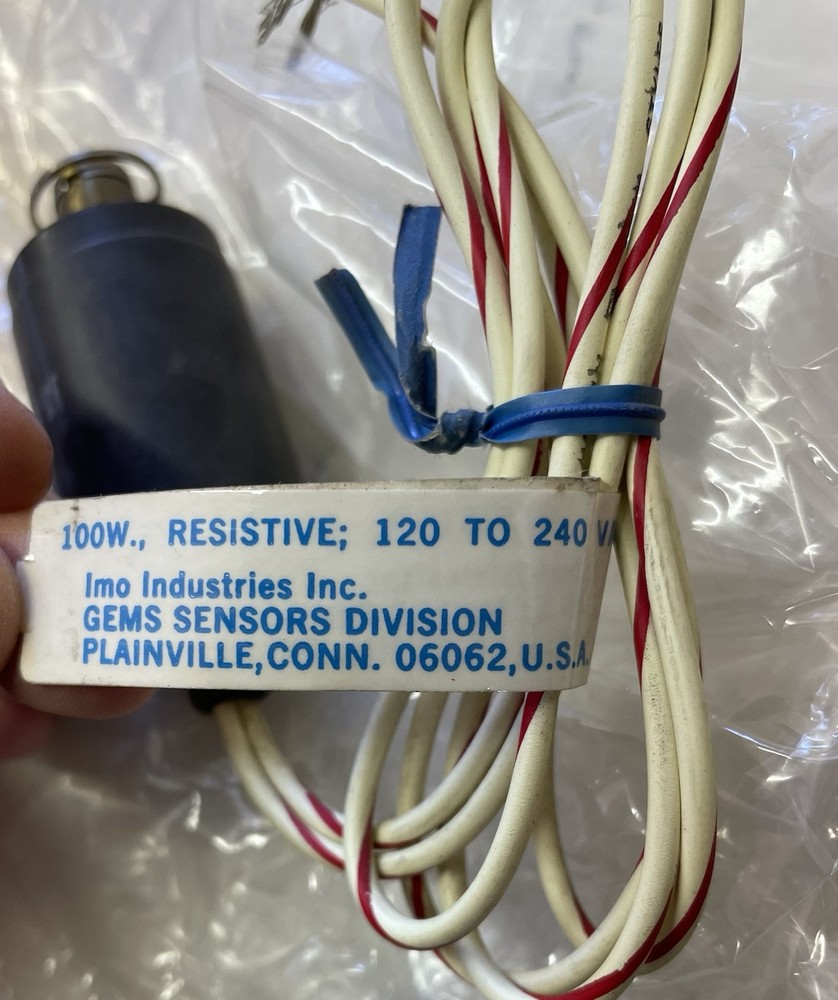 IMO Gems Sensor 100 Watt Resistive 120-240VAC Float Switch Level Sensor