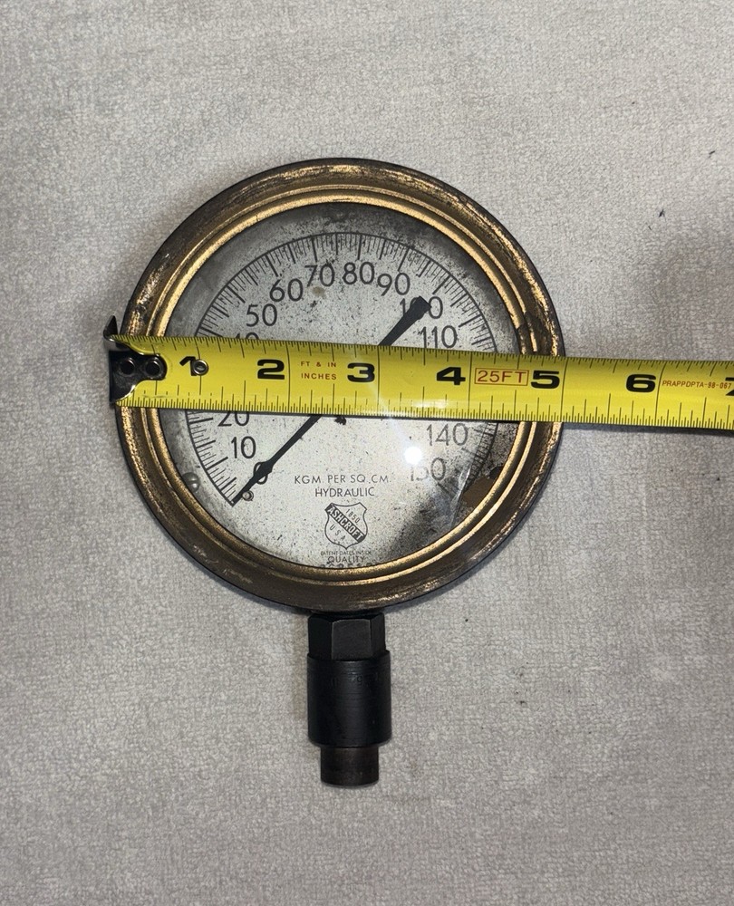Ashcroft Brass Hydraulic Gauge