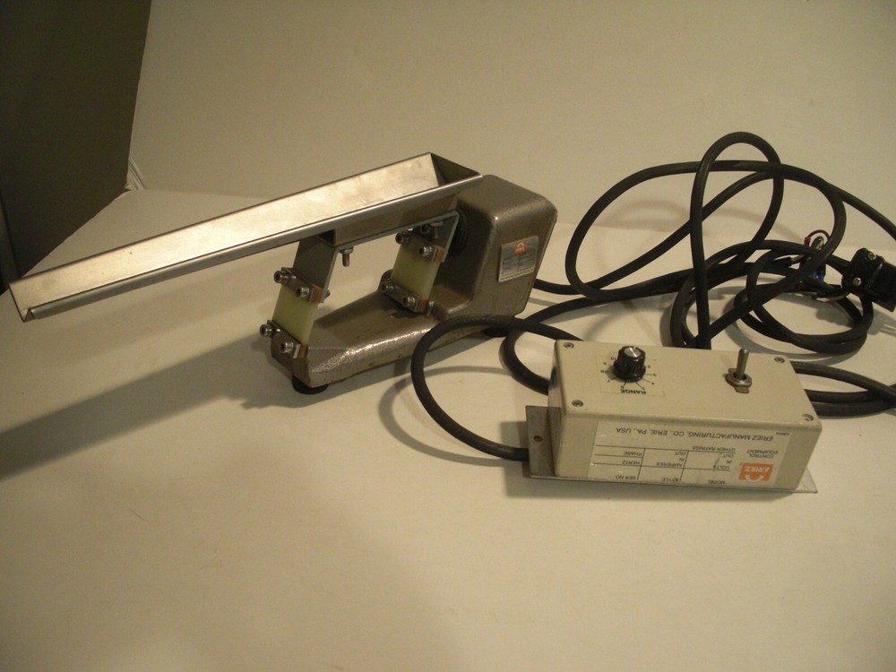 EX COND Eriez Magnetics Model 6C Electromagnetic Vibratory Feeder w/Controller