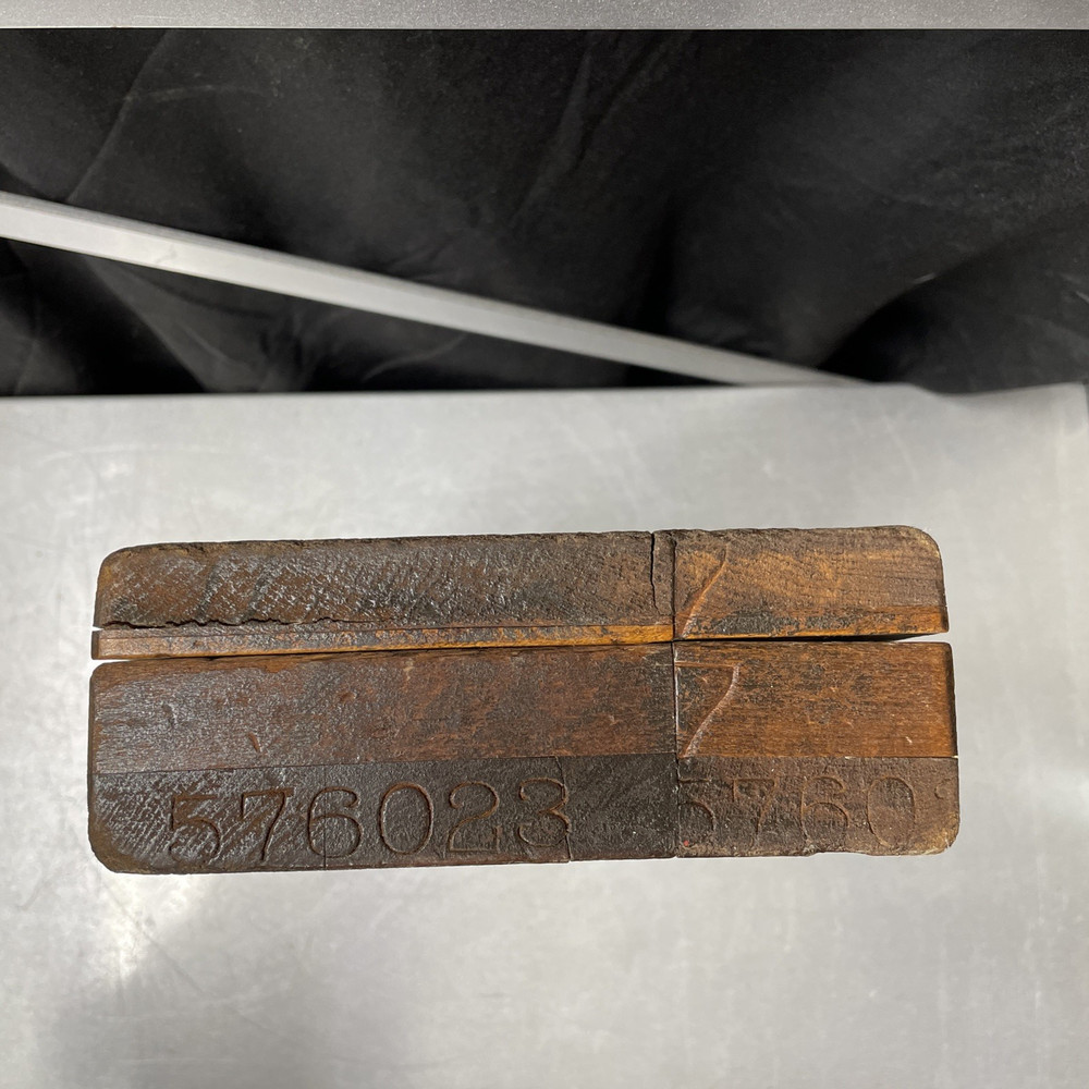 Antique ~ Durex Wooden Cigar Making Mold Press Tool