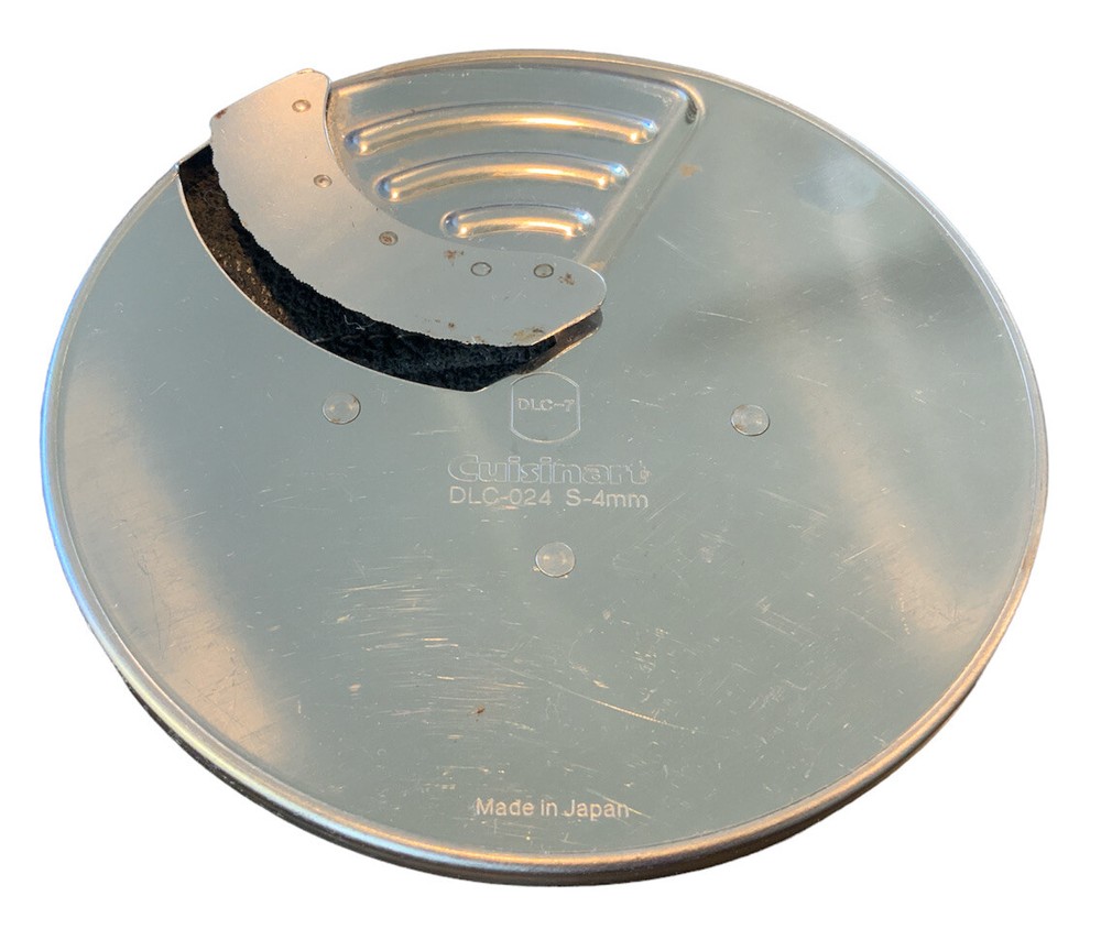 Cuisinart Food Processor DLC-7 DLC-024 S-4mm Disc Blade Replacement Piece