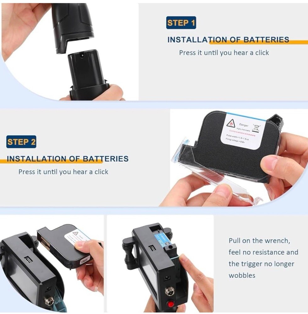 Handheld Inkjet Printer Gun