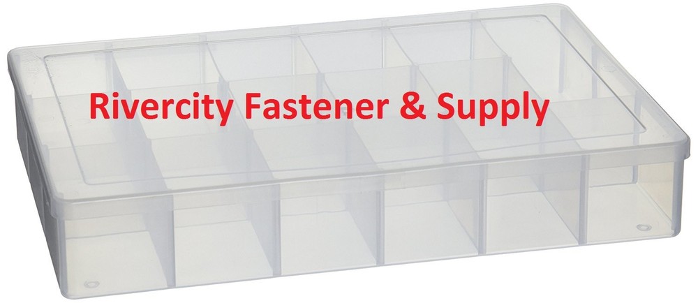 17 Hole Plastic Compartment Storage Tray / bin / Organizer / Box for Nuts, Bolts