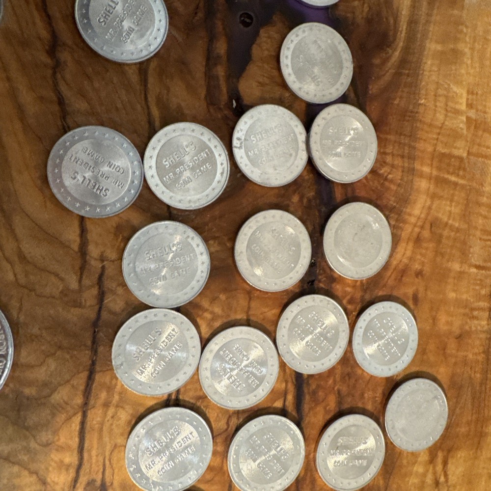 Vintage Assorted Gas Station Coins