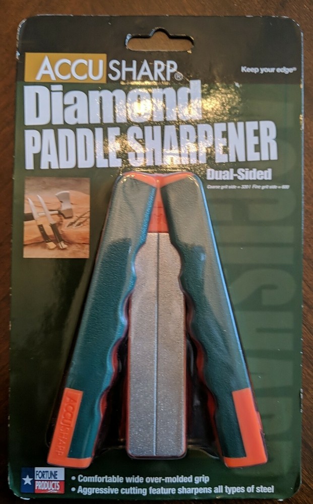 AccuSharp Diamond Paddle Sharpener, Orange