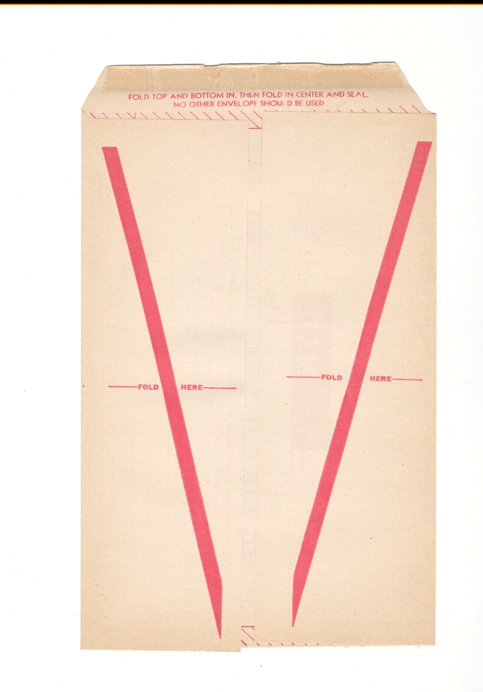 V-Mail - Original WW II US Armed Forces Unused Stationery Letter