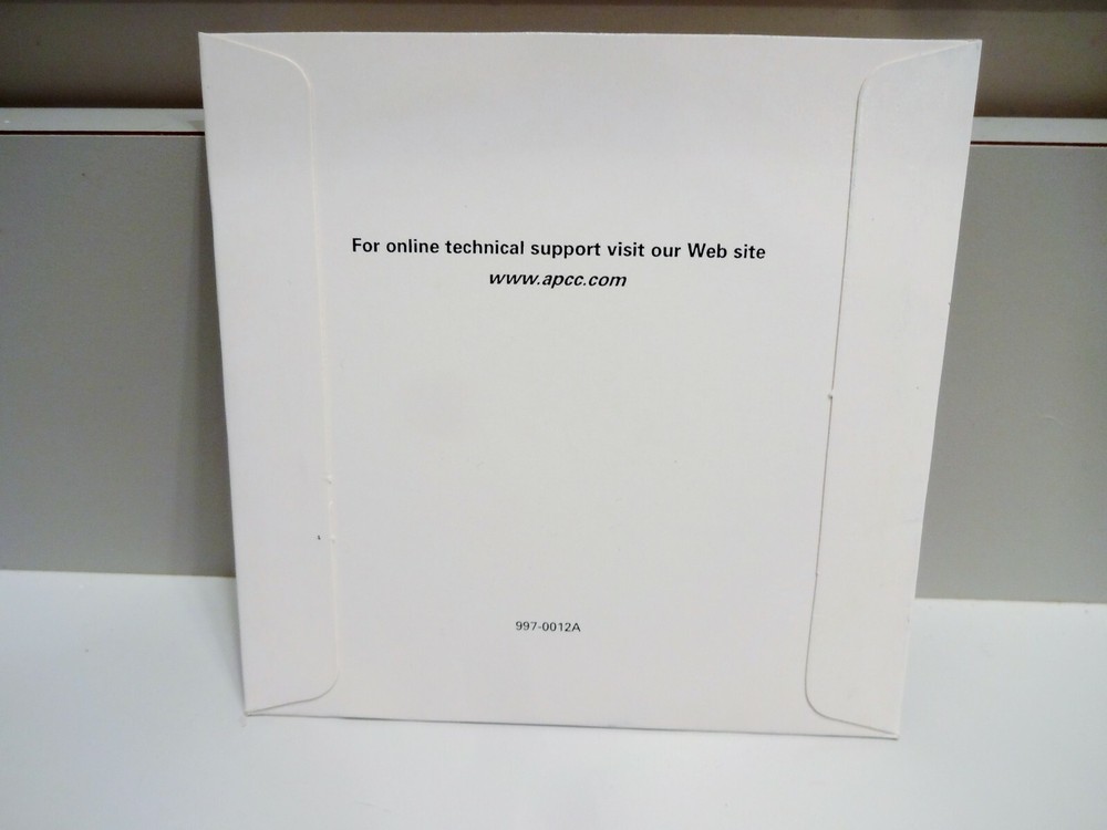 New APC POWER MANAGEMENT SOFTWARE CD Extensions 991-2004A Backup Battery UPS