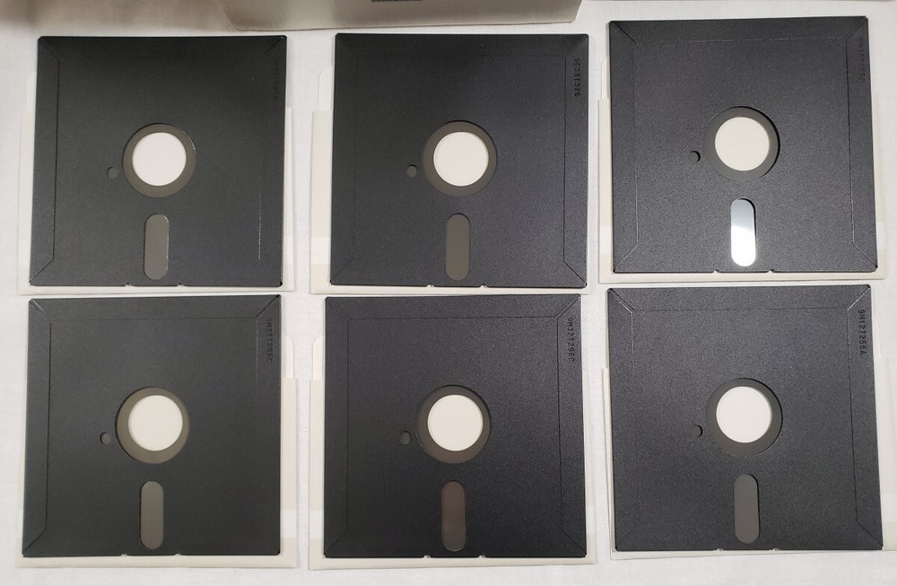 Microsoft MS-DOS 4.01 Operating System & Instruction Manual & Case MSDOS 4 book