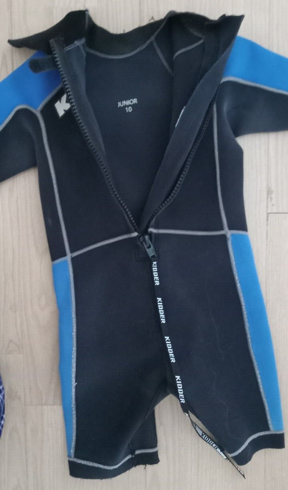 Kidder Junior Shorty Wetsuit Size 10