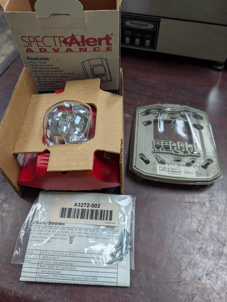 🤪 NEW SPECTRALERT ADVANCE 2W HORN/STROBE PR2