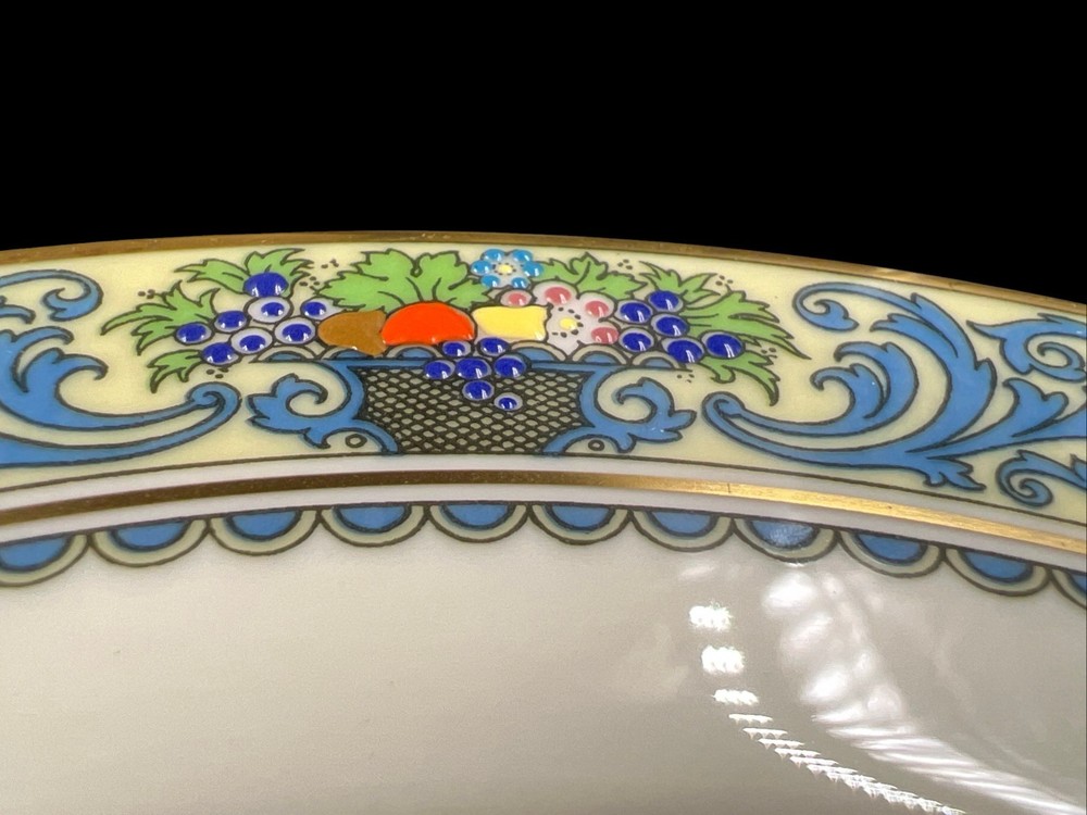 Lenox China Autumn Pattern 5 Piece Place Setting Gold Stamp
