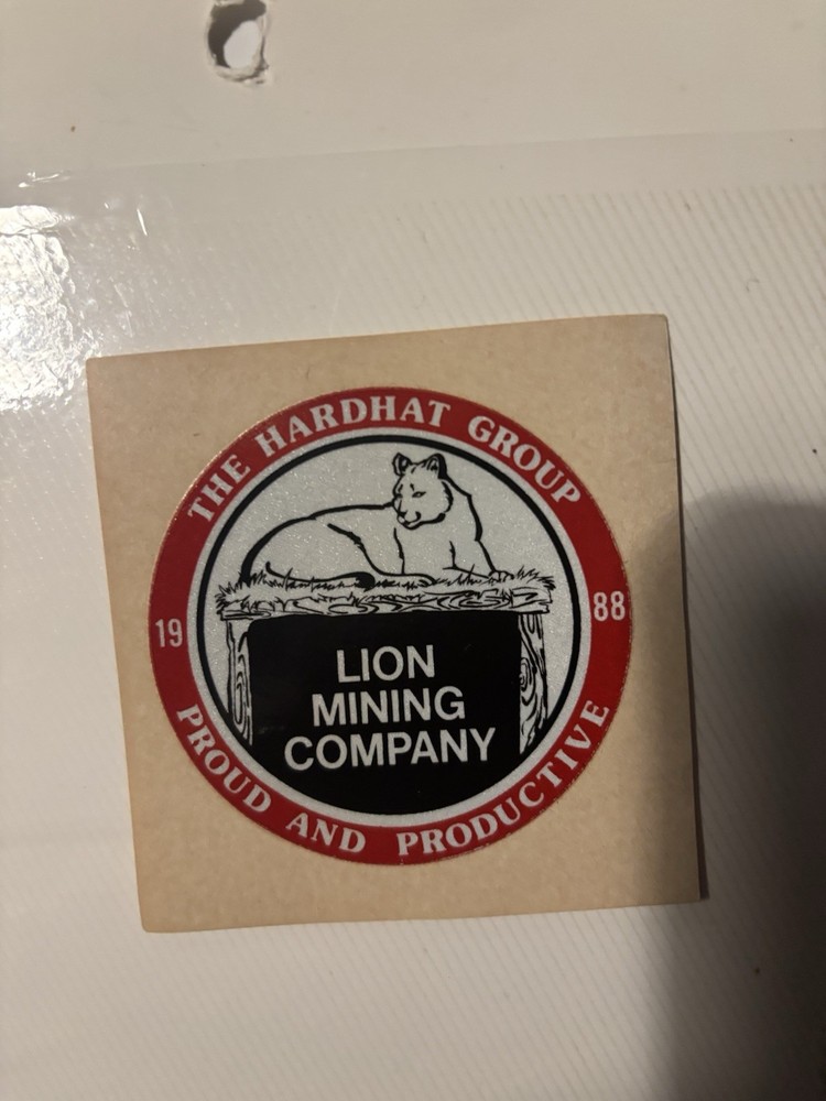 coal mining stickers nice older coal company