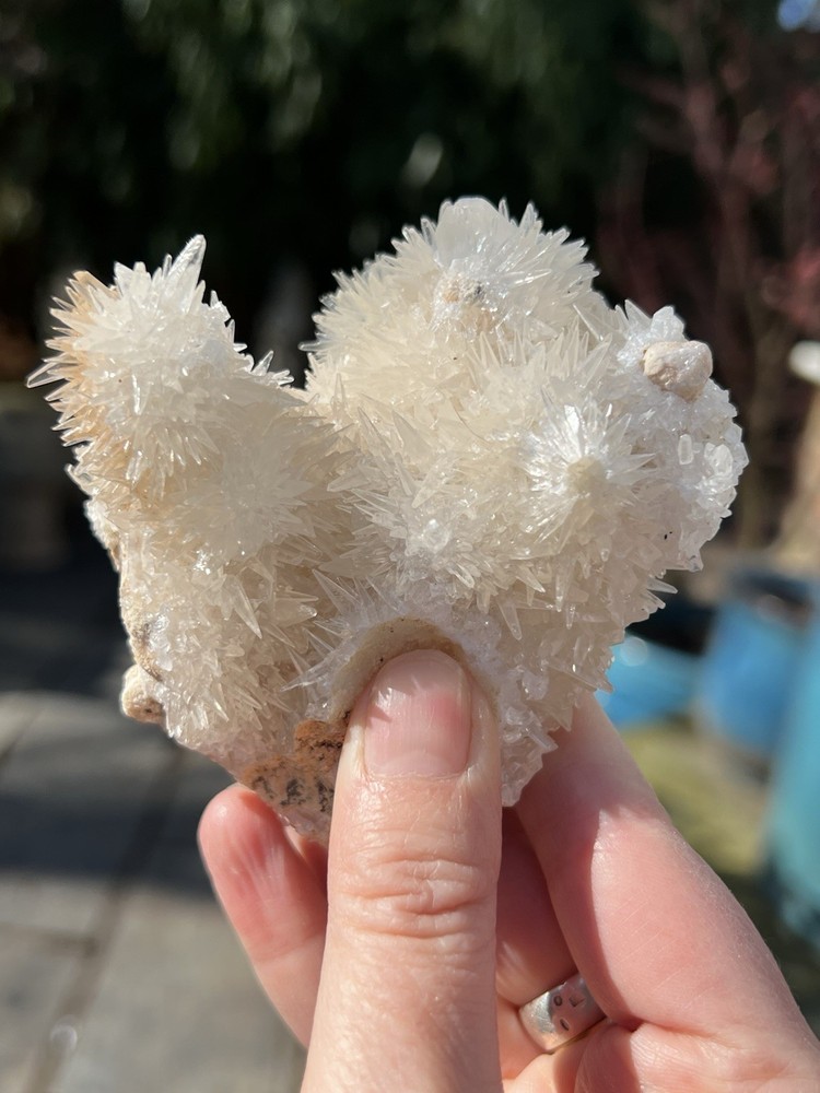 Calcite Spiky Cluster Patterns 244g 1