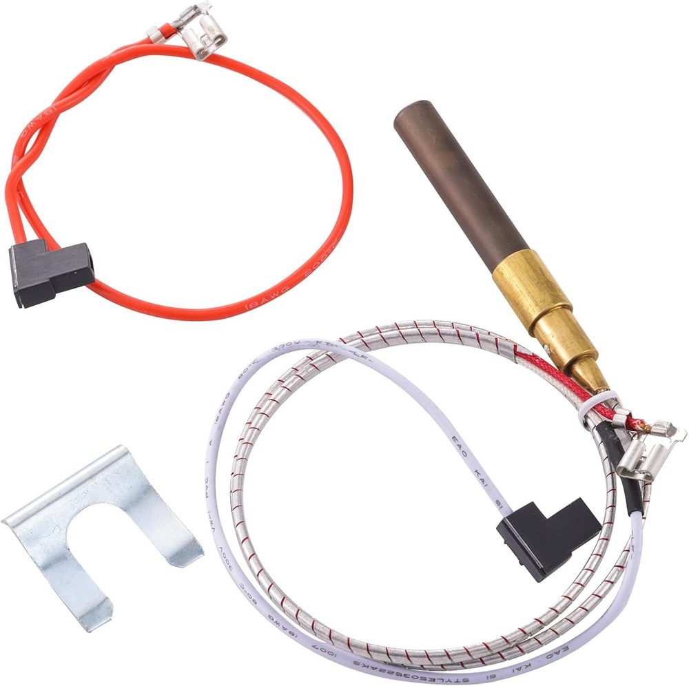 Gas Thermopile, 21"INCH, 750mV, For Water Heaters, Natural/Propane Gas 100112328