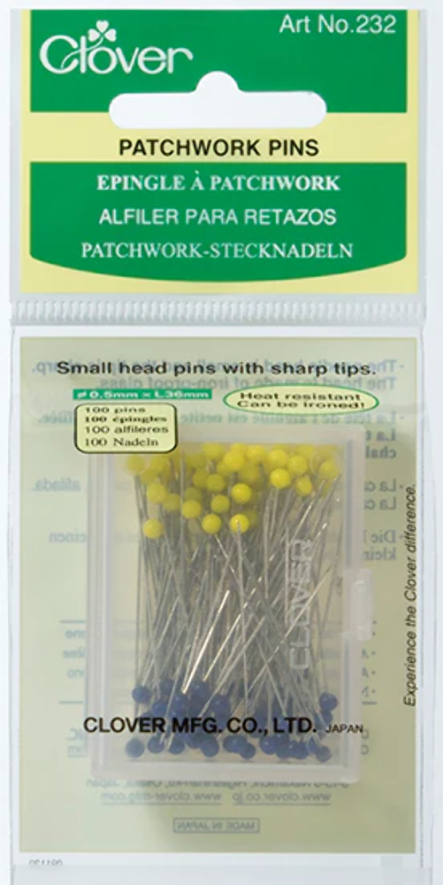 CLOVER PATCHWORK PINS