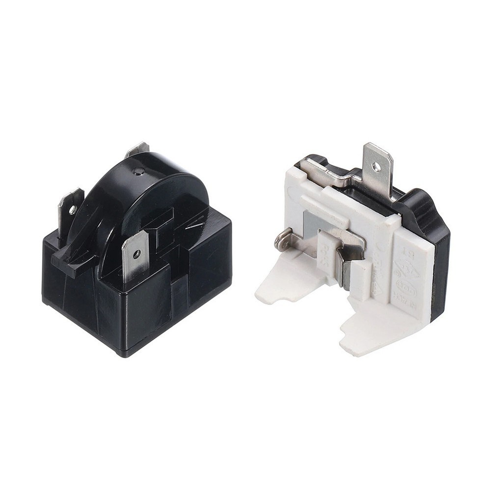 PTC Starter Relay 3 Pin 47 Ohm with Overload Protector for Refrigerators