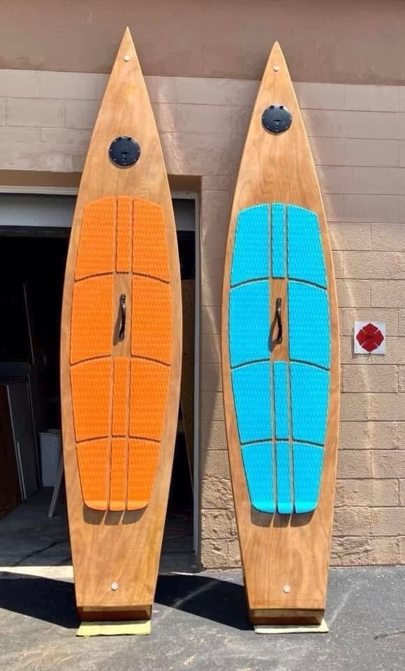 Wood Paddle Boards Custom Made, 3 Lengths… Beautiful