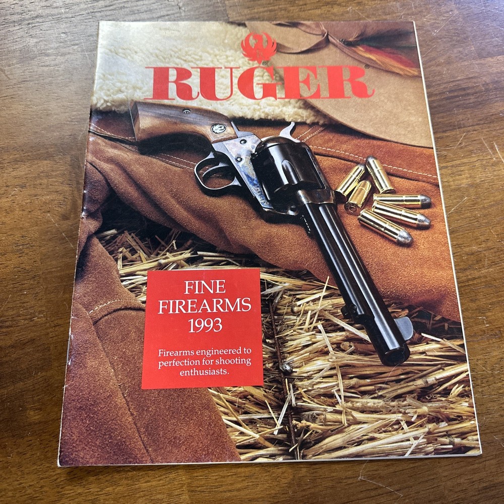 Vintage 1993 Ruger Fine Firearms catalog
