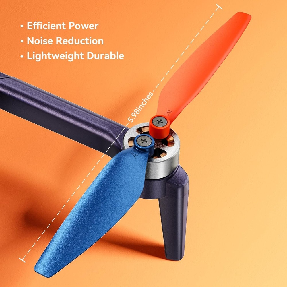 V11MINI 4K Drone Replacement Blades 4 Pcs High Durability Propellers Spare RC