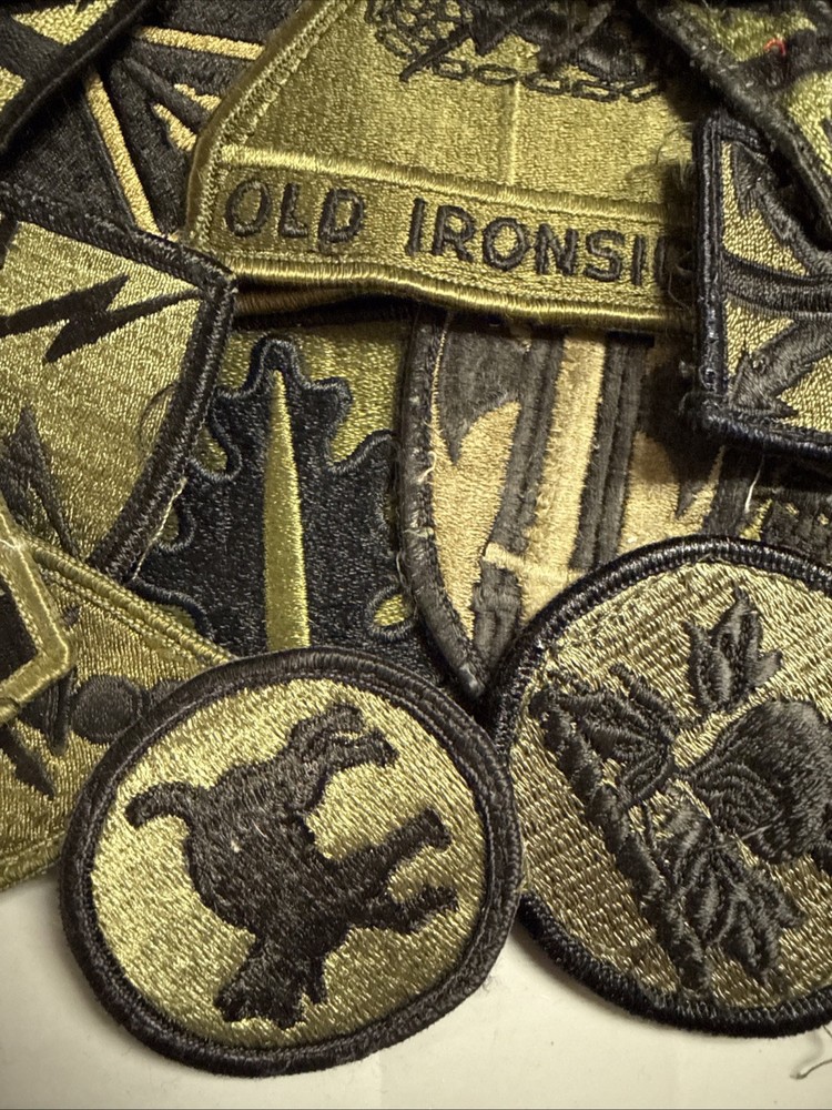 Cold War US Olive Drab Patch 21 Pieces P121