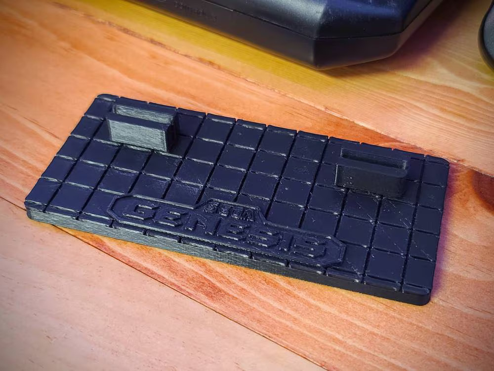 Sega Genesis Game Display Stand - 3D Printed