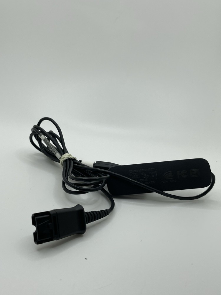 Plantronics DA40 Headset to USB Adapter - TESTED - SHIPS FREE!