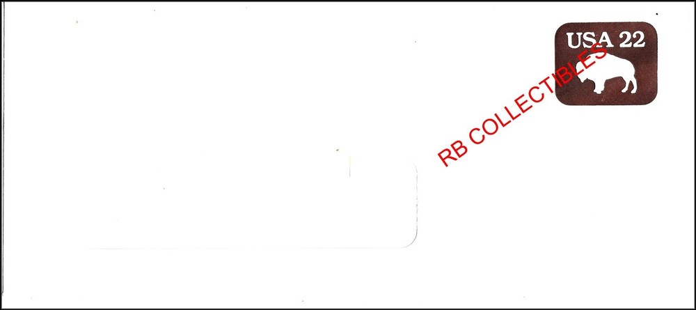 USA Buffalo - 22 Cent #10 Window Envelope - 1985 - Mint