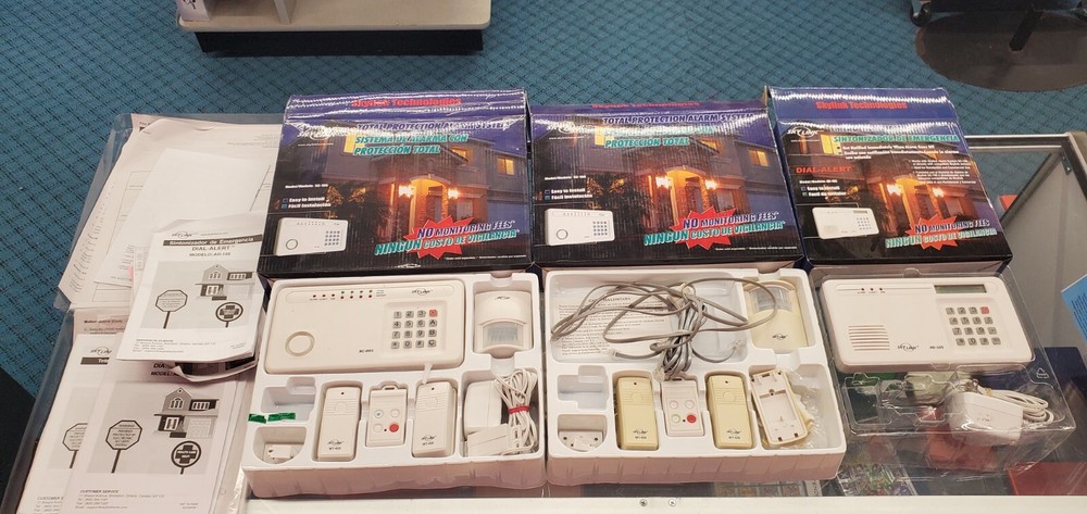 Skylink Total Protection Alarm System With Dialer And Additional Accessories