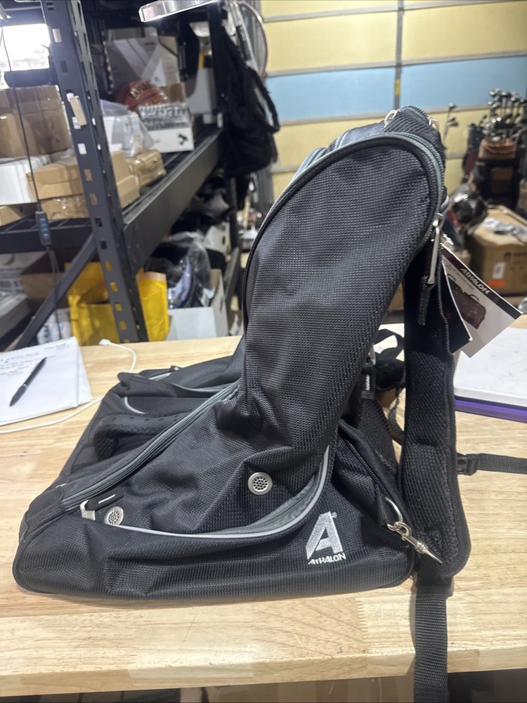 ATHALON EVERYTHING SKI BOOT BAG & BACKPACK - BLACK / GREY