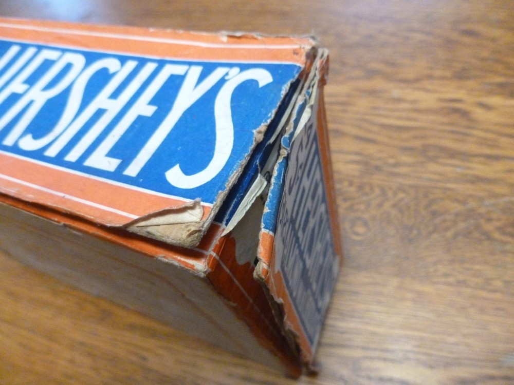Original 1930's Depression Era Hersheys 24 Count Candy Box NRA