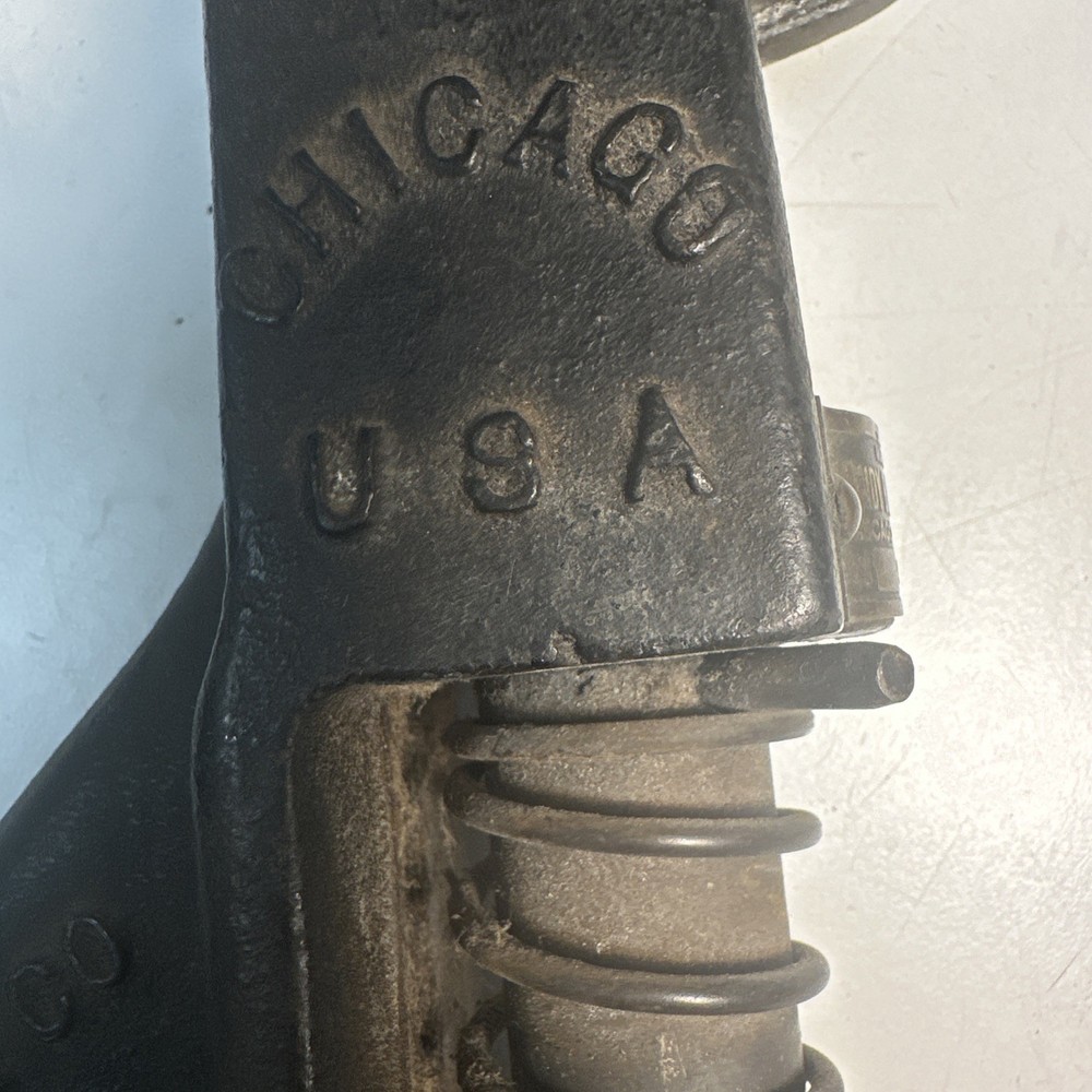 handy upholstery button machine.  Handy junior.  Cast Iron. AS  IS. Parts