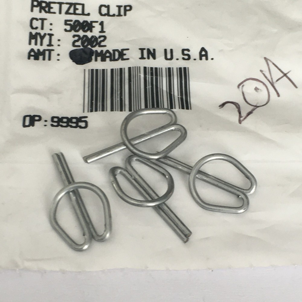 x4 Clips for Jiffy Stand Mounting Harley Davidson 554A