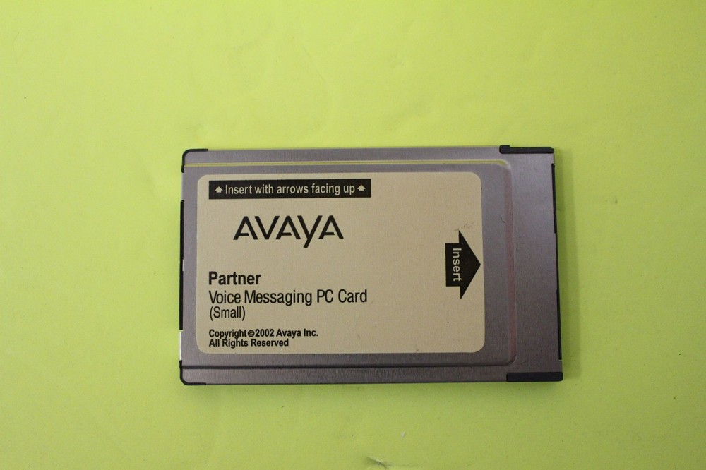 AVAYA / LUCENT Partner Voice Messaging PC Card  Small (4-Mailboxes)