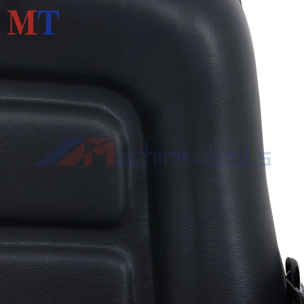 Universal Fold Down Forklift Seat With Adjustable Angle Back And Slide & Armrest