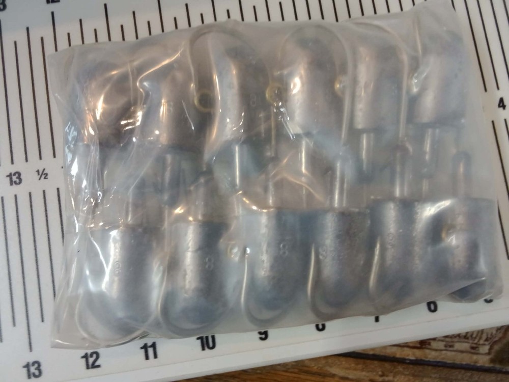 8oz bullet nose jigs 12 pack