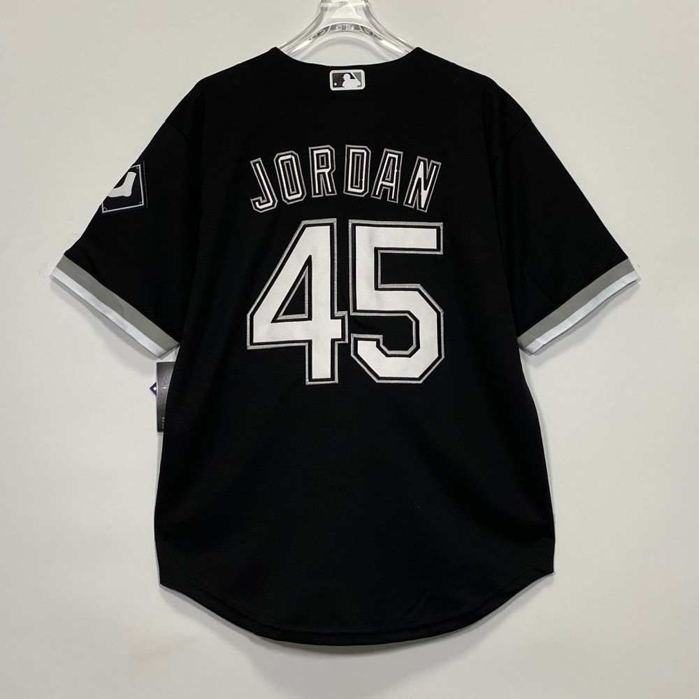 Michael Jordan #45 Black Baseball Jersey S-3XL