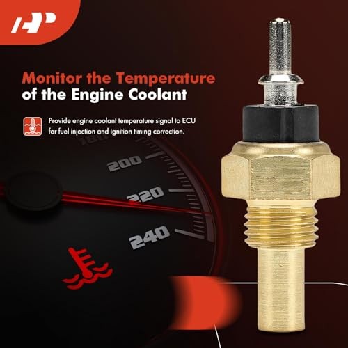 Engine Coolant Temperature Sensor Compatible with Mercedes-Benz C220, E320,