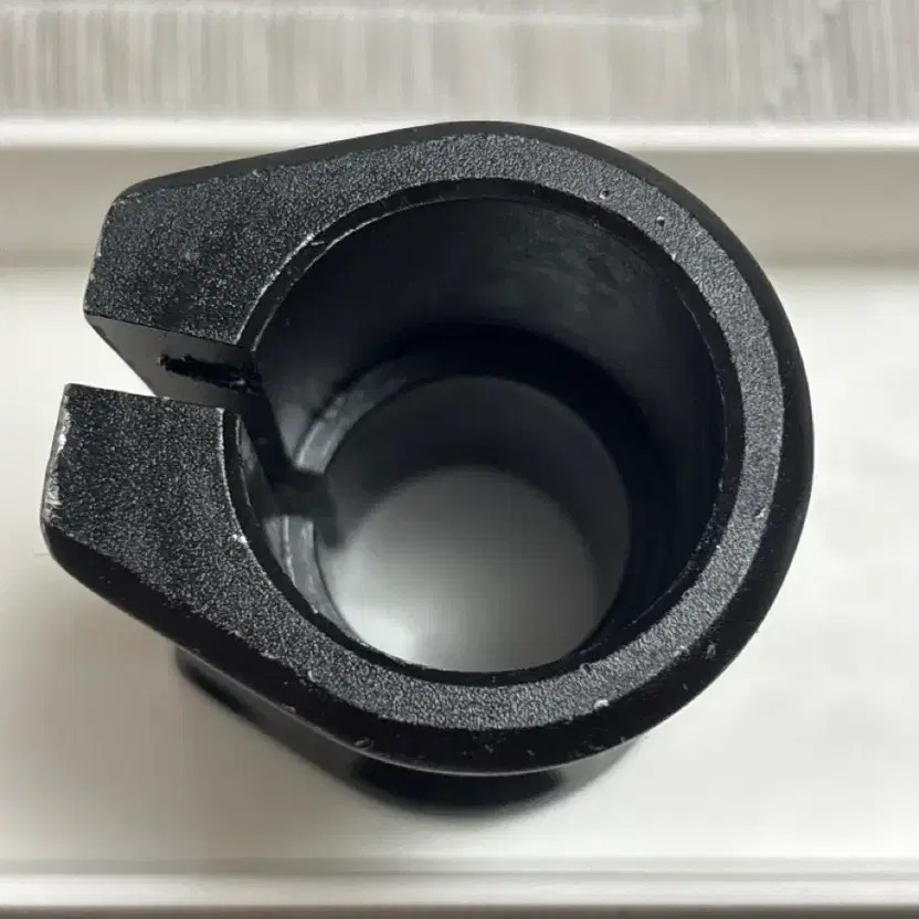 Black Stunt Scooter Clamp - Heavy Used, Functional