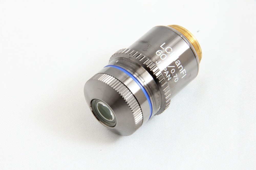 Olympus LCPlanFl 60x / 0.70 LC Plan FL Microscope Objective Lens #5614