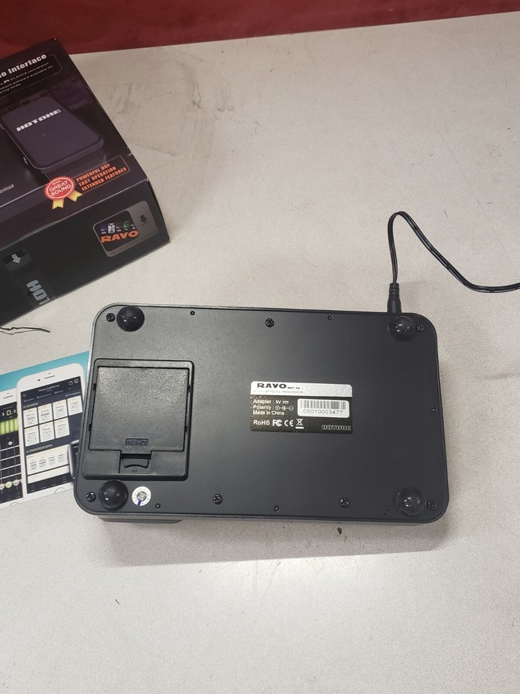 Hotone Ravo MP-10 Multi-Effects Processor with USB Interface, Drum Machine