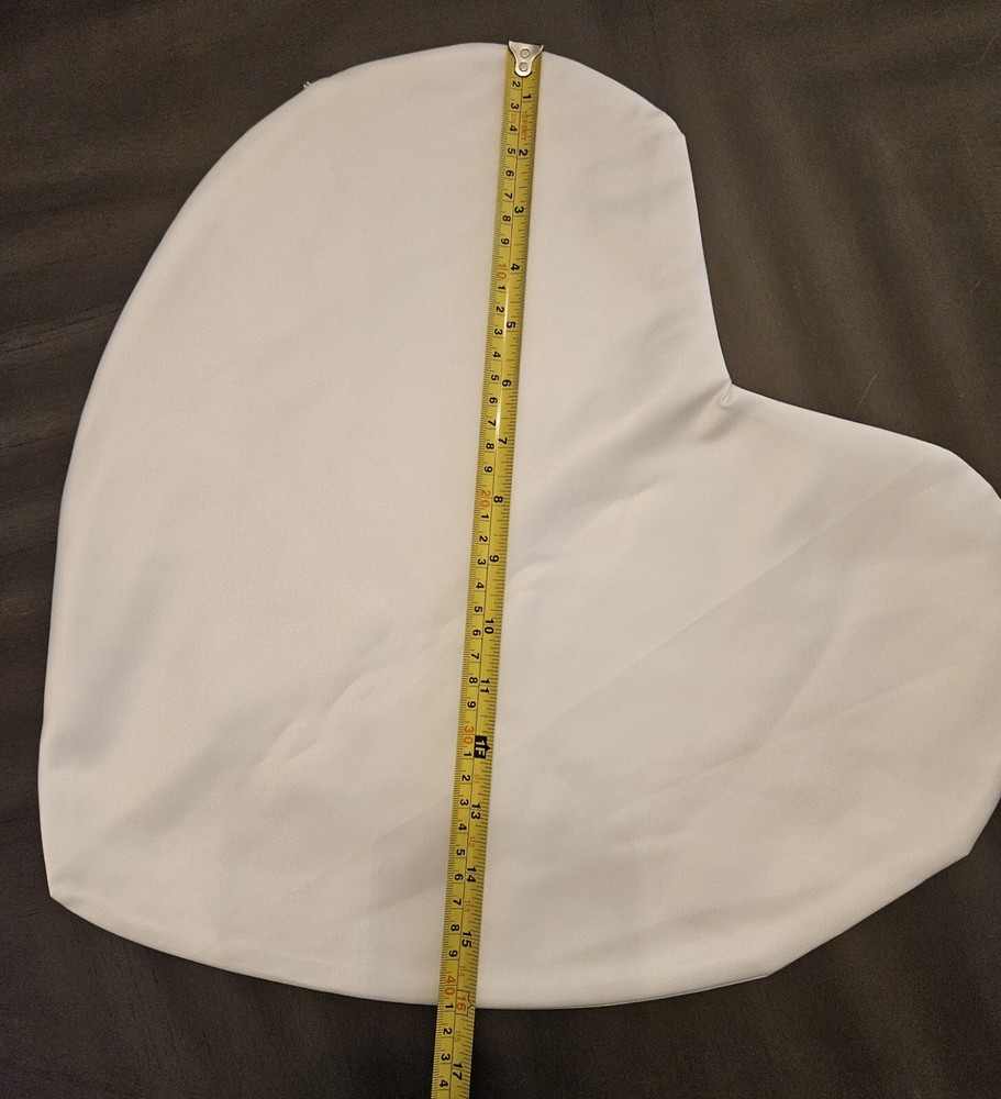 Heart Shape Pillow Case Cover Zippered