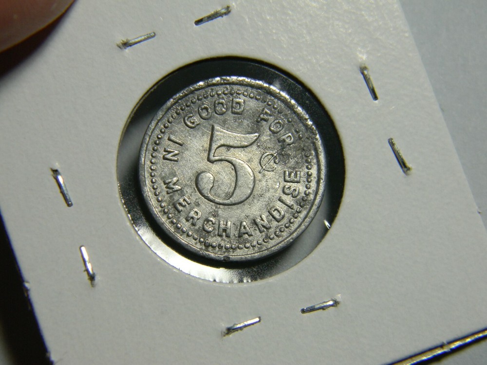 Hawarden IA K & K 5¢ Token (0321)