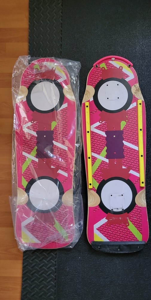 BTTF Hoverboard Custom Printed Skateboard + Griptape 7 Ply Tony Hawk Shape