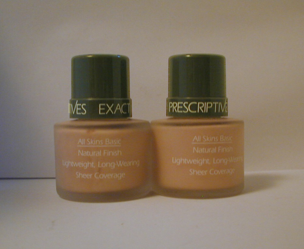 2 Prescriptives Makeup Foundation Natural Lightweight Sheer 21 Cameo FULL SIZE