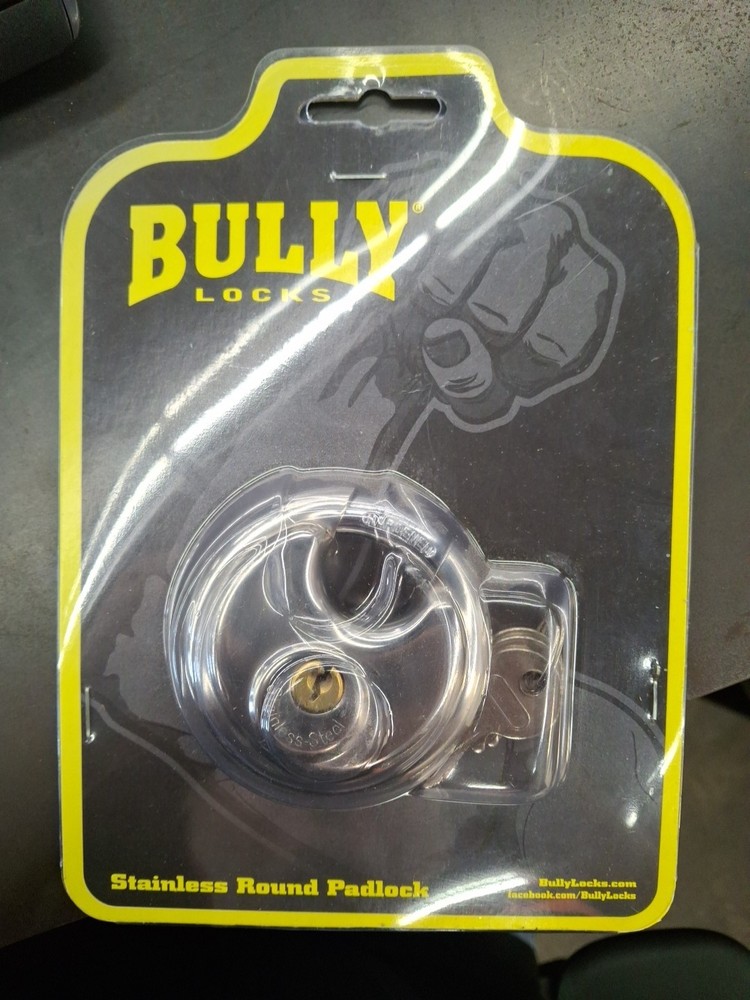 Bully Locks 132201 Stainless Round Padlock