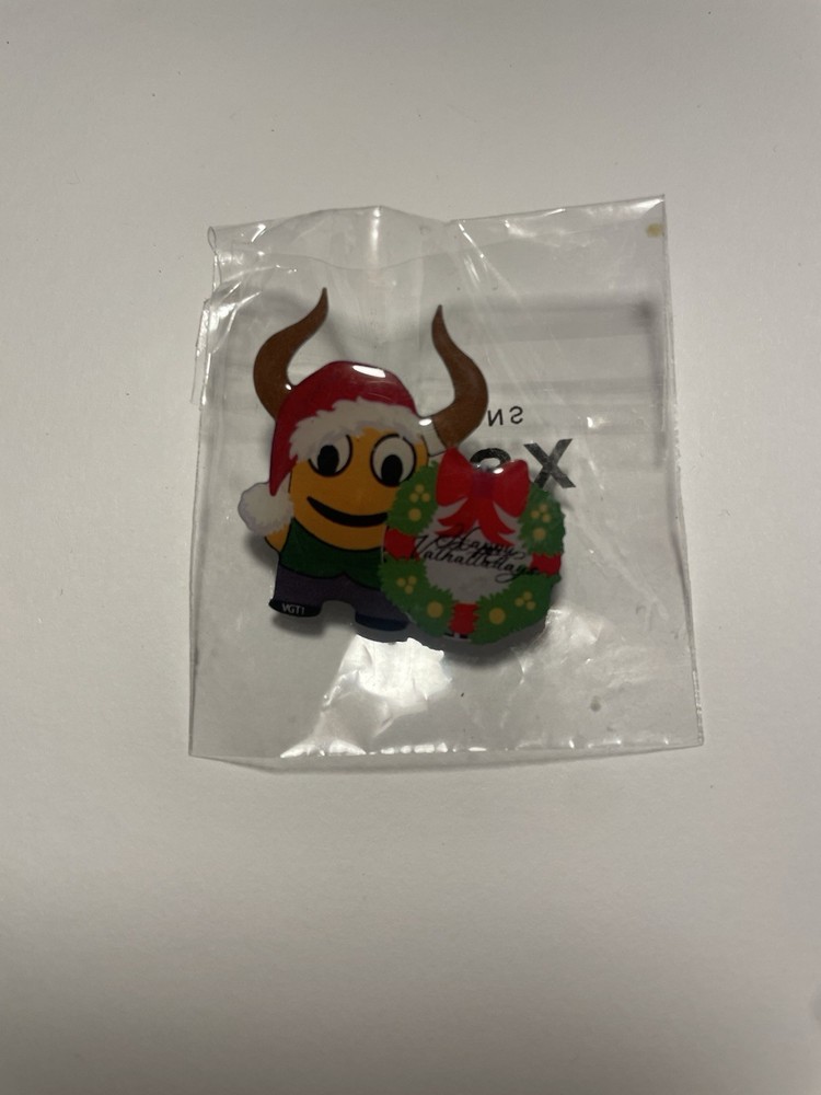 Happy Valhalladays Peccy Pin With Santa Hat
