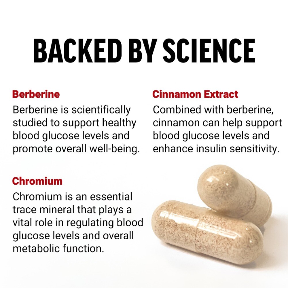 Force Factor Berberine 500mg, 60 Vegetable Capsules