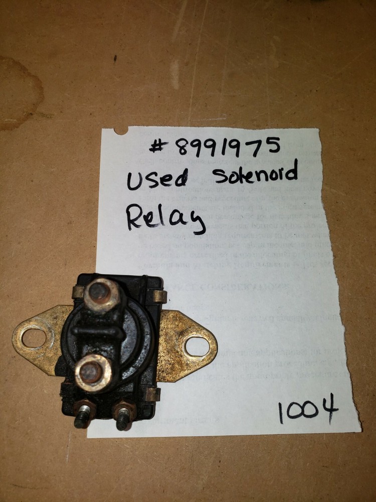 Quicksilver Solenoid Relay 89-91975