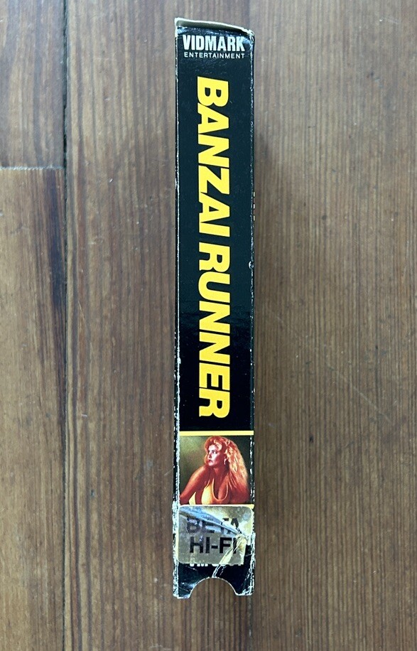 Banzai Runner Beta 1987 Betamax