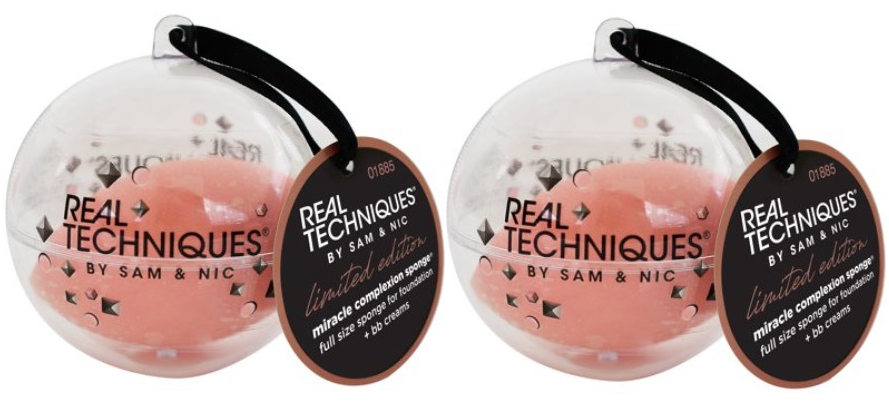 2 Real Techniques Miracle Complexion 3in1 blending Makeup Foundation bb Sponge